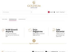 Tablet Screenshot of goldium.com.tr